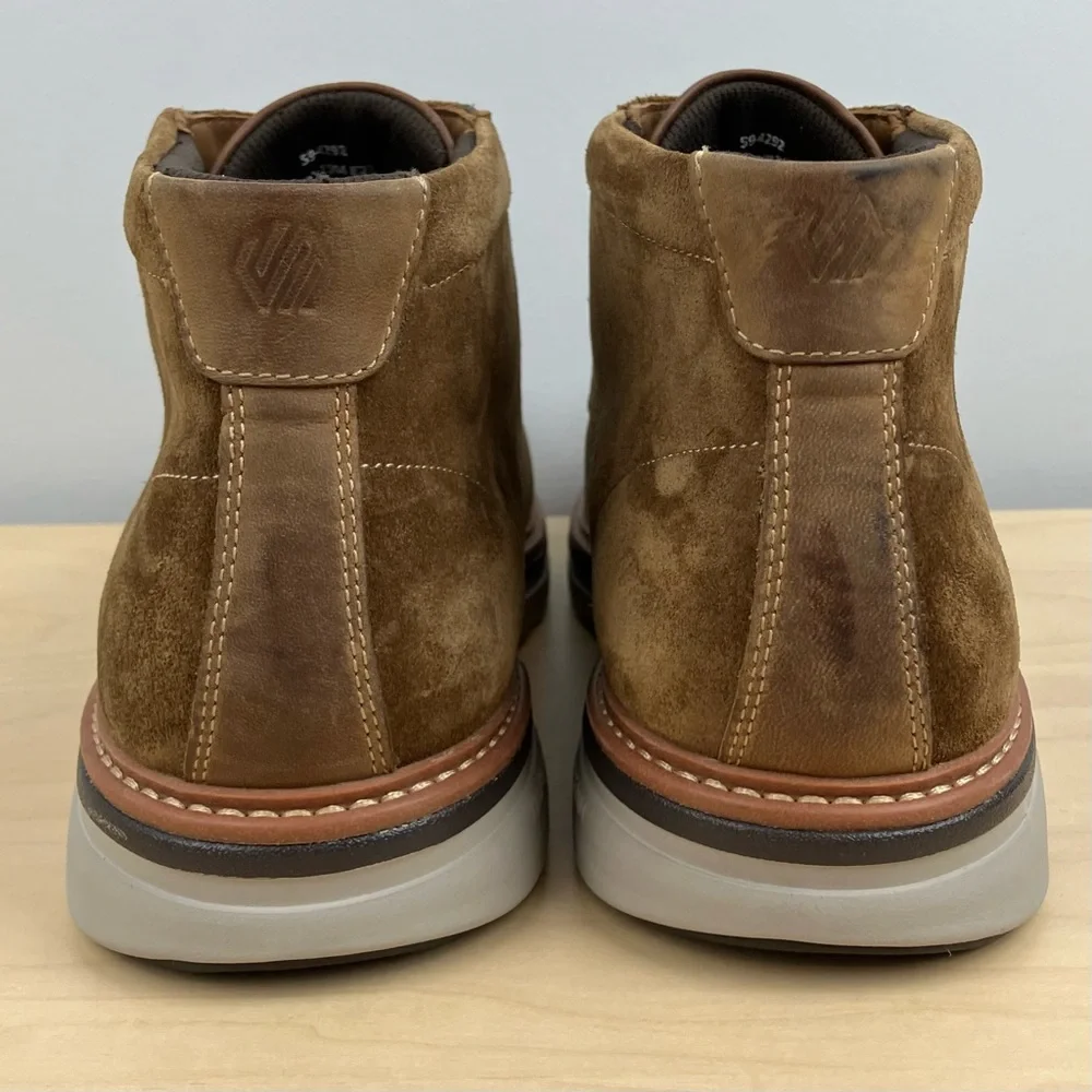 Johnston & Murphy Men’s Size 10.0 M Brayden Chukka Boots Brown Leather